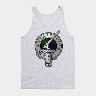 Clan Gunn Crest & Tartan - Latin Tank Top